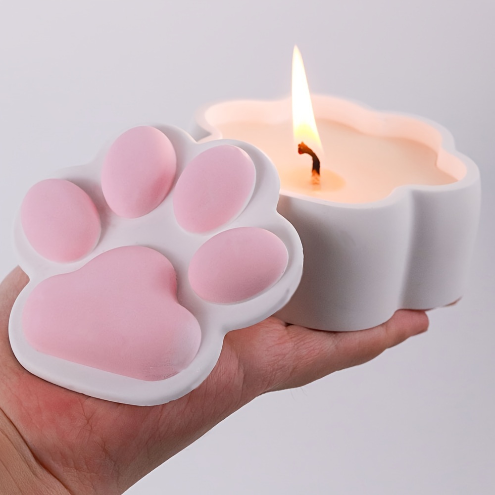 Kedi Pençesi Saklama Kutusu Si - Candle Making Jars With Lids incelemesi ve fiyatı