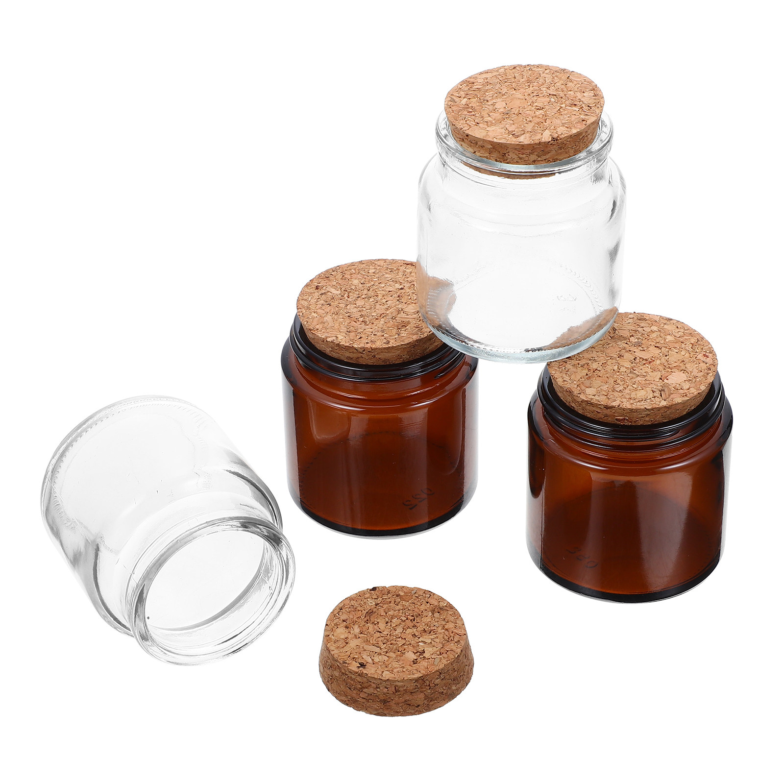 4 Adet Kalın Cam Kavanoz, Doğa - Candle Making Jars With Lids incelemesi ve fiyatı