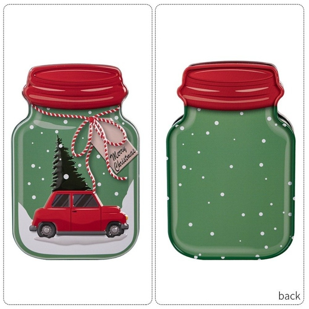 Kapaklı Metal Noel Teneke Kutu - Tin Container Lid incelemesi ve fiyatı